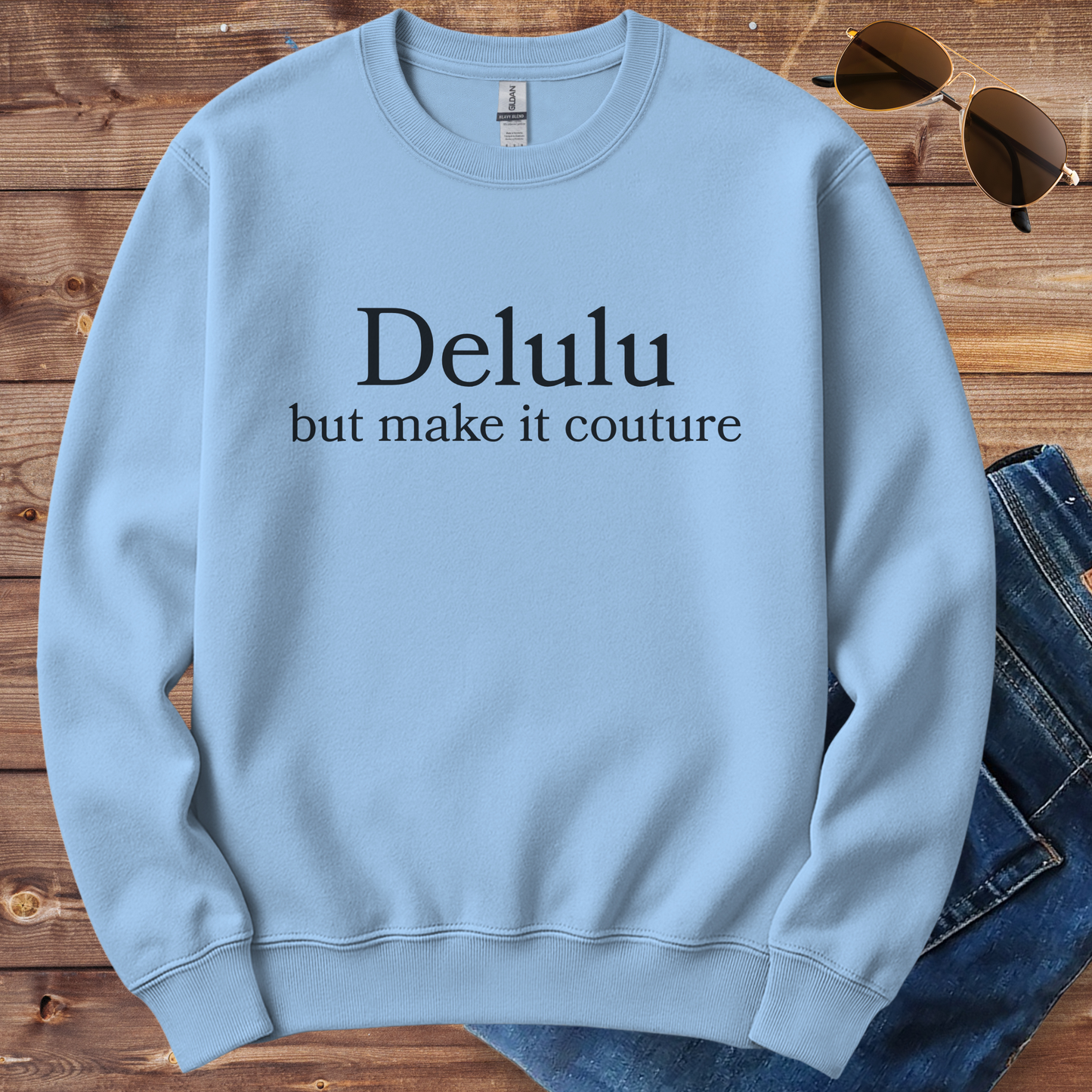 Delulu Crewneck