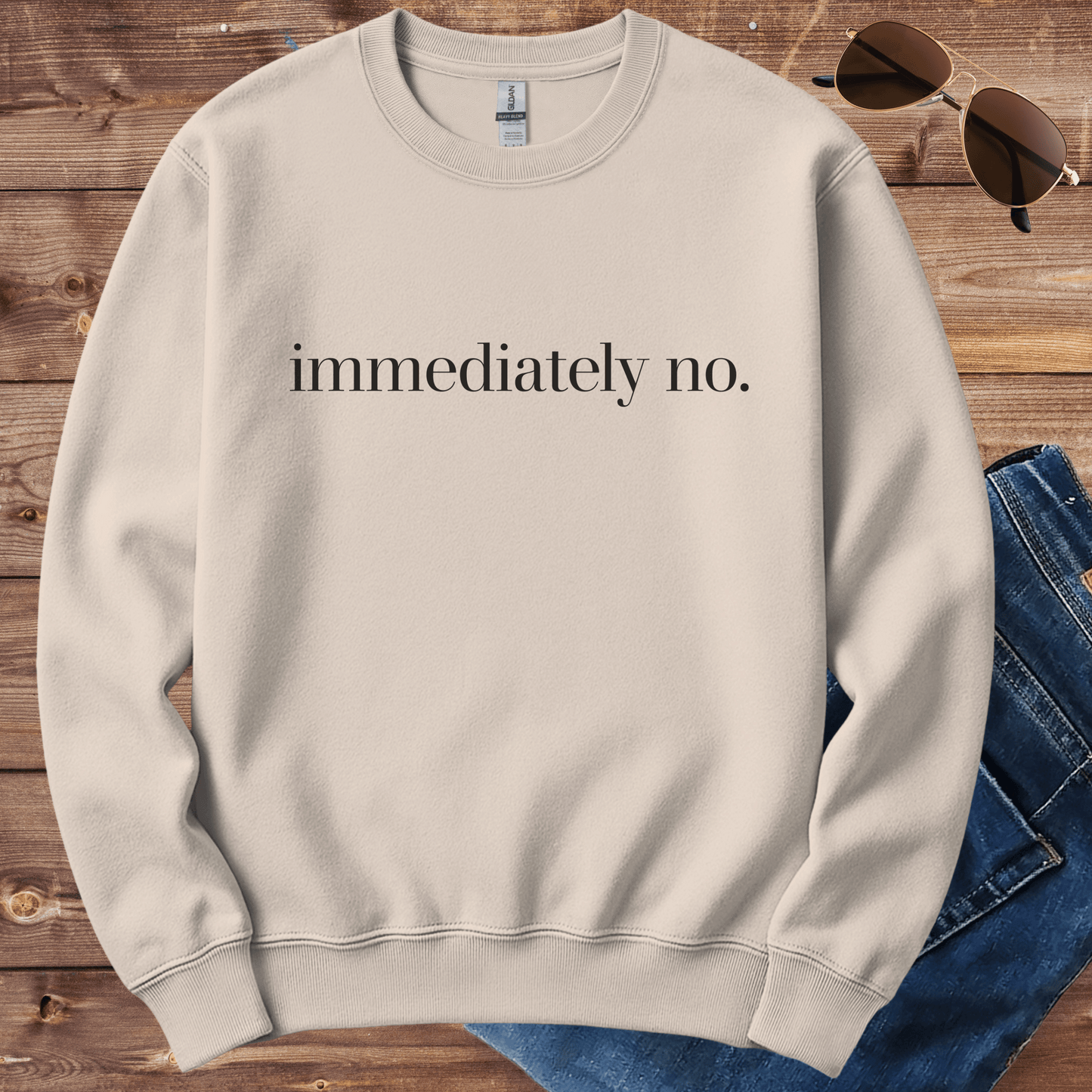 Immediately No Crewneck