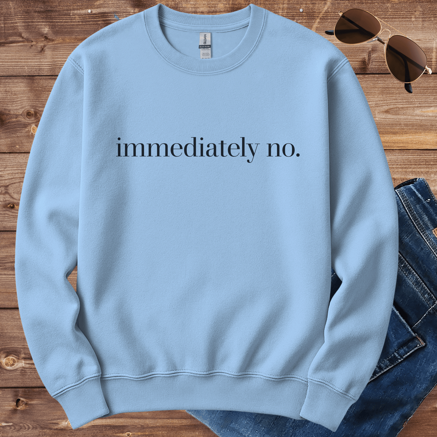 Immediately No Crewneck