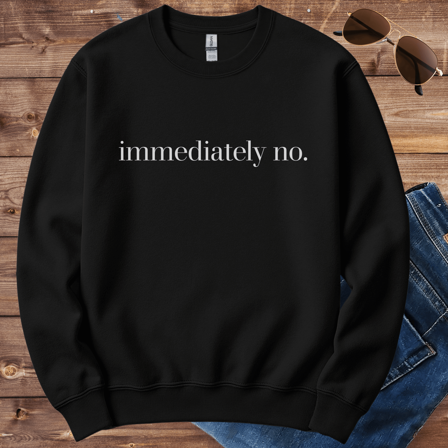Immediately No Crewneck