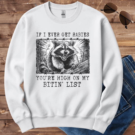 Rabid Raccoon Crewneck