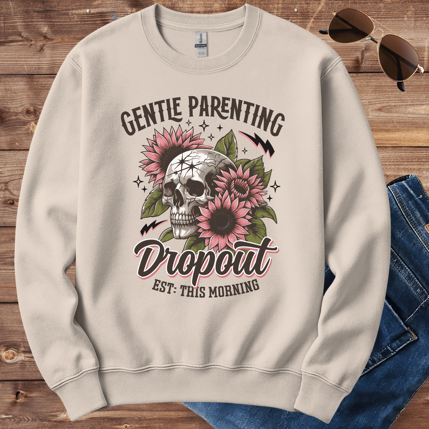 Gentle Parenting Dropout Crewneck