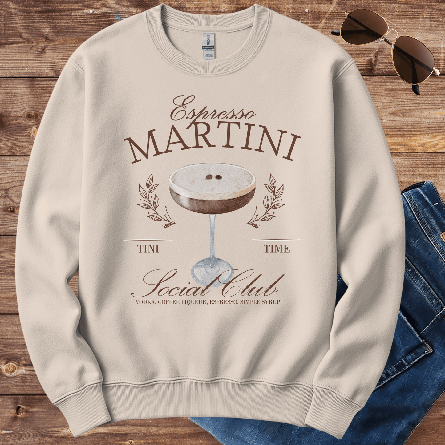 Espresso Martini Social Club Crewneck
