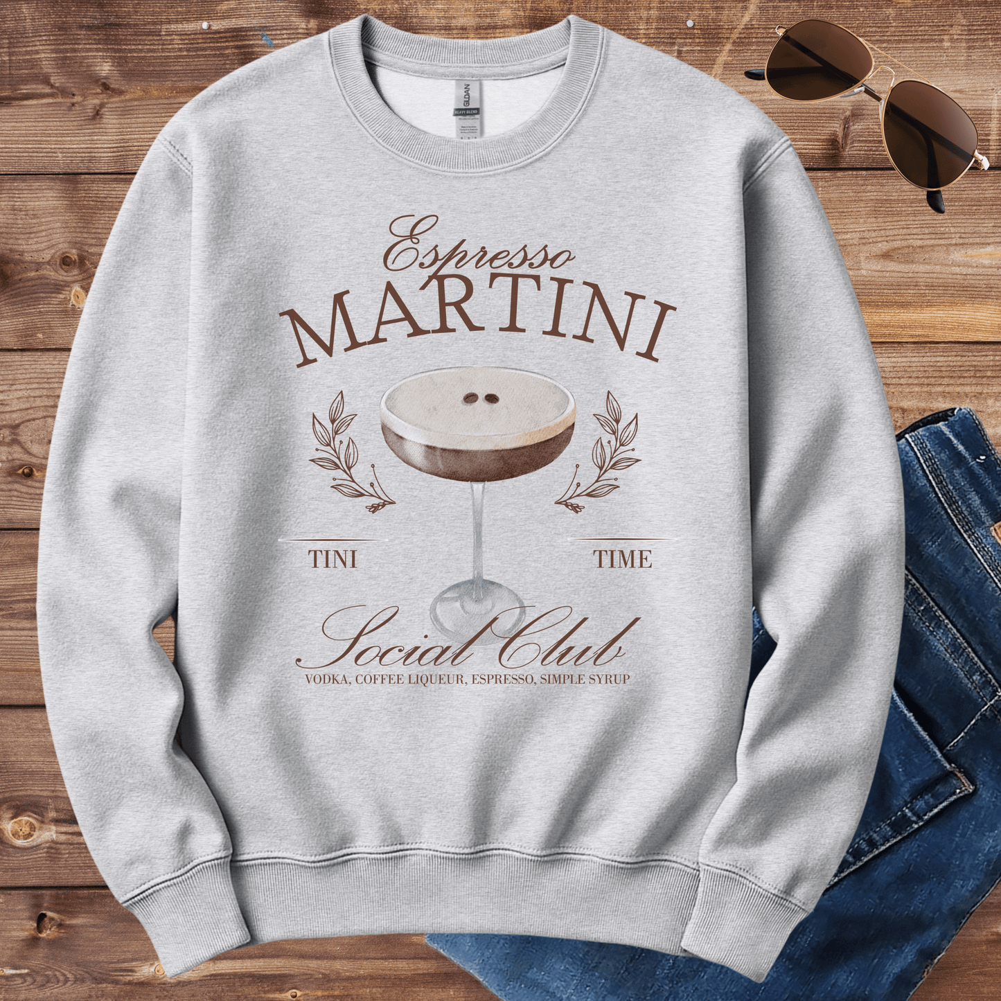 Espresso Martini Social Club Crewneck