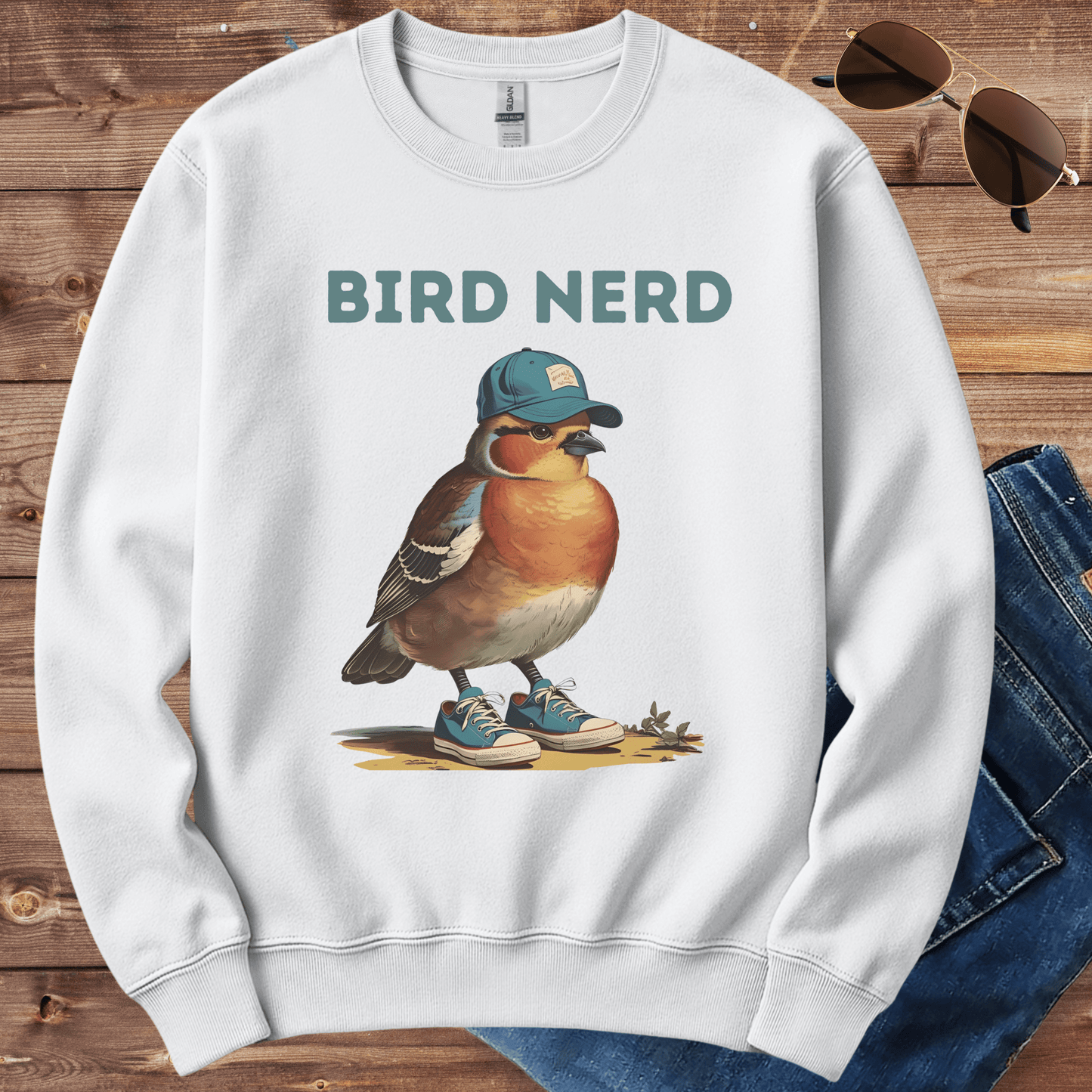 Bird Nerd Crewneck