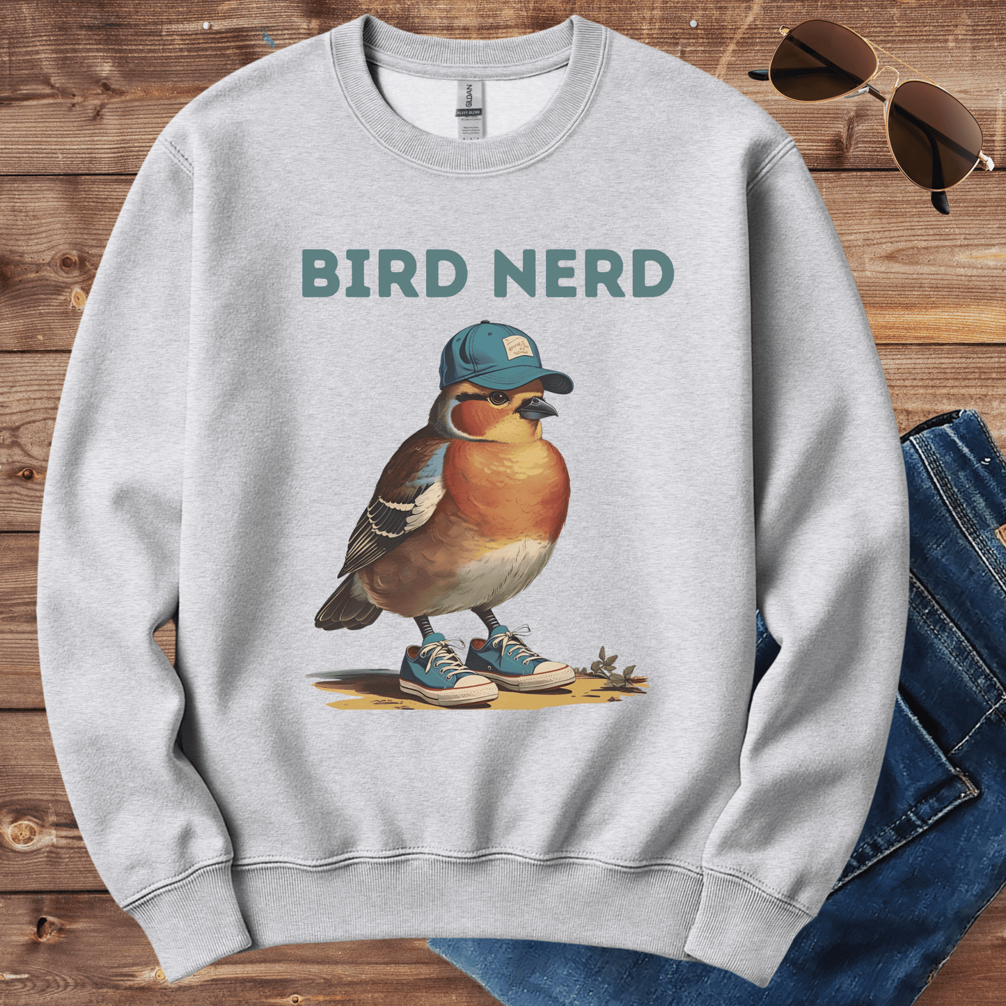 Bird Nerd Crewneck
