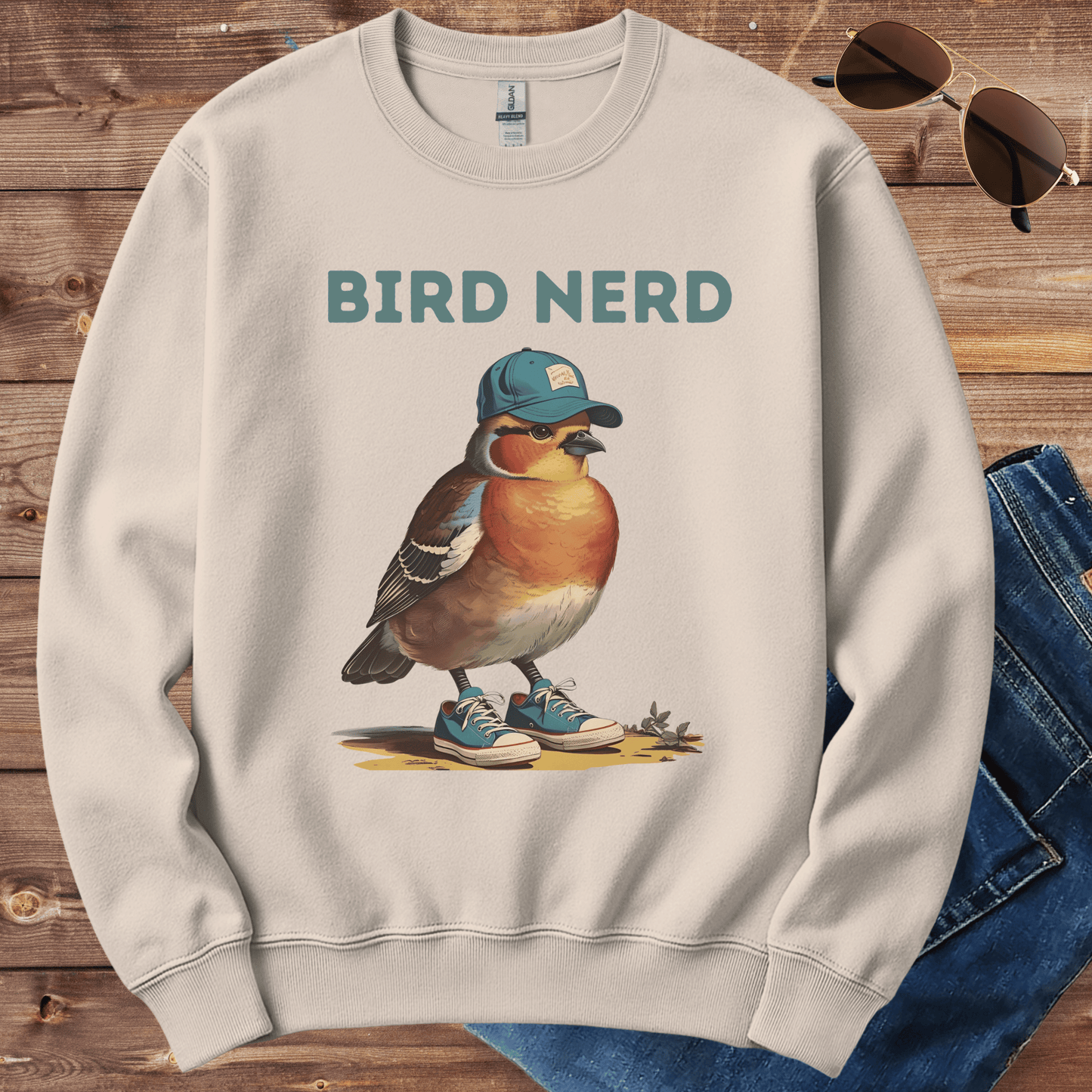 Bird Nerd Crewneck