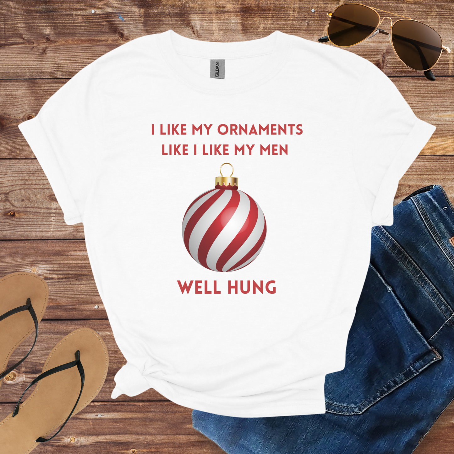 Well Hung Ornament Shirt