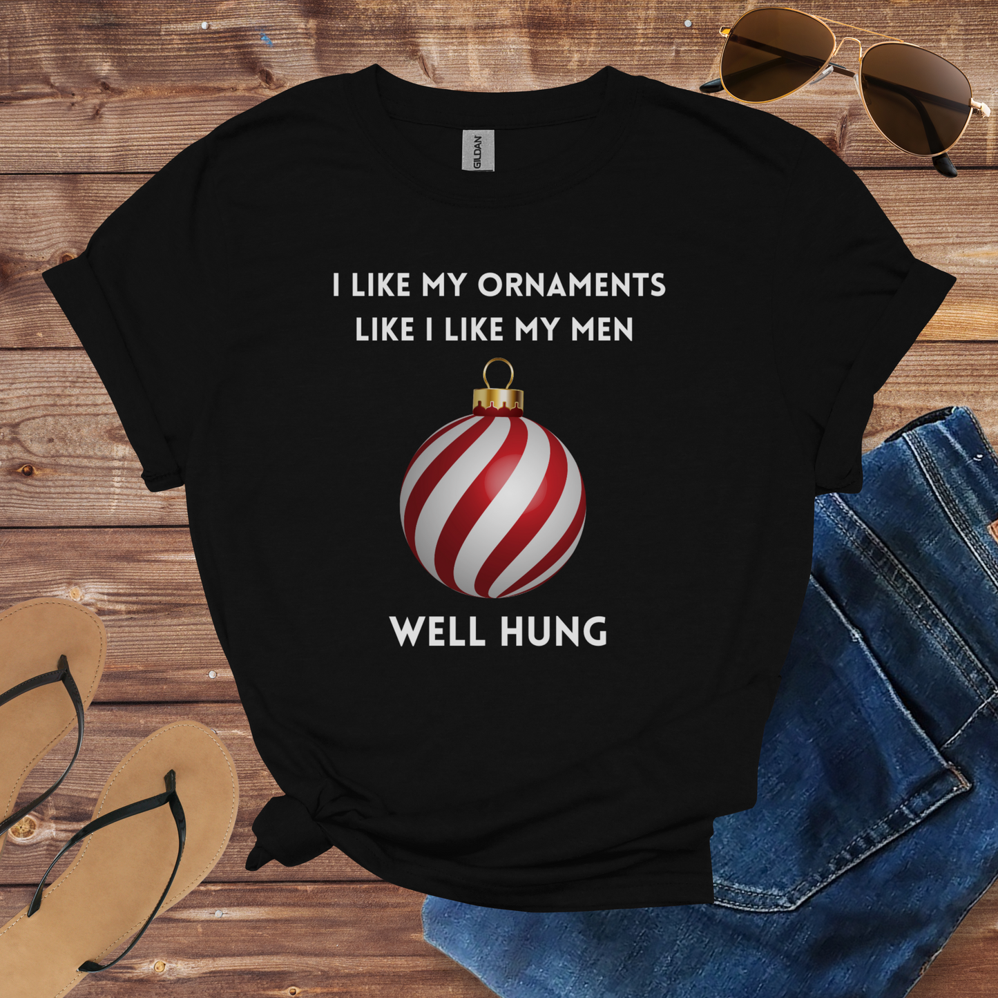 Well Hung Ornament Shirt