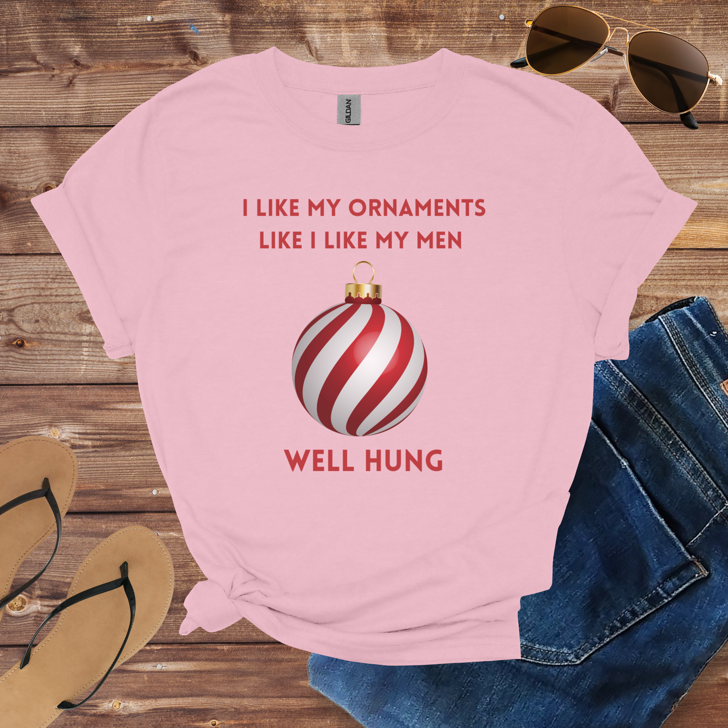 Well Hung Ornament Shirt