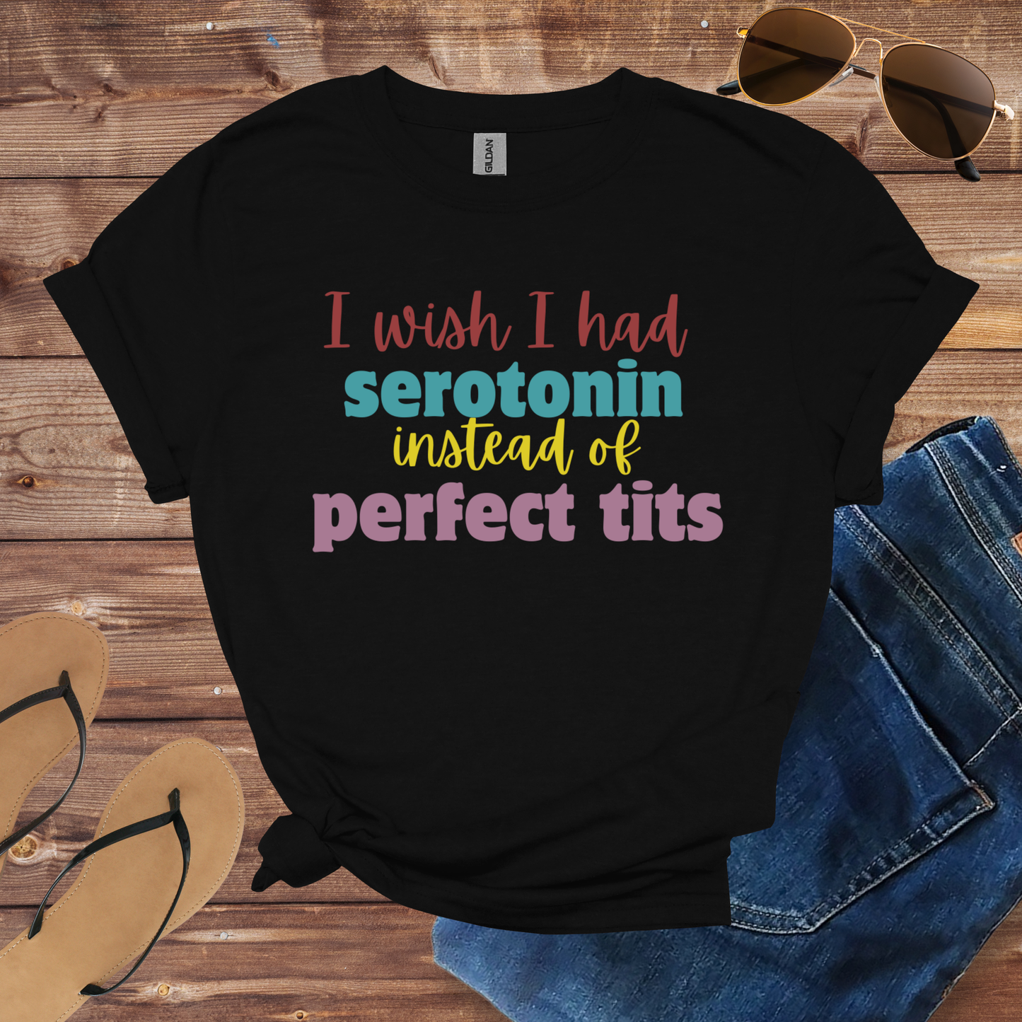 Serotonin Over Perfection Shirt