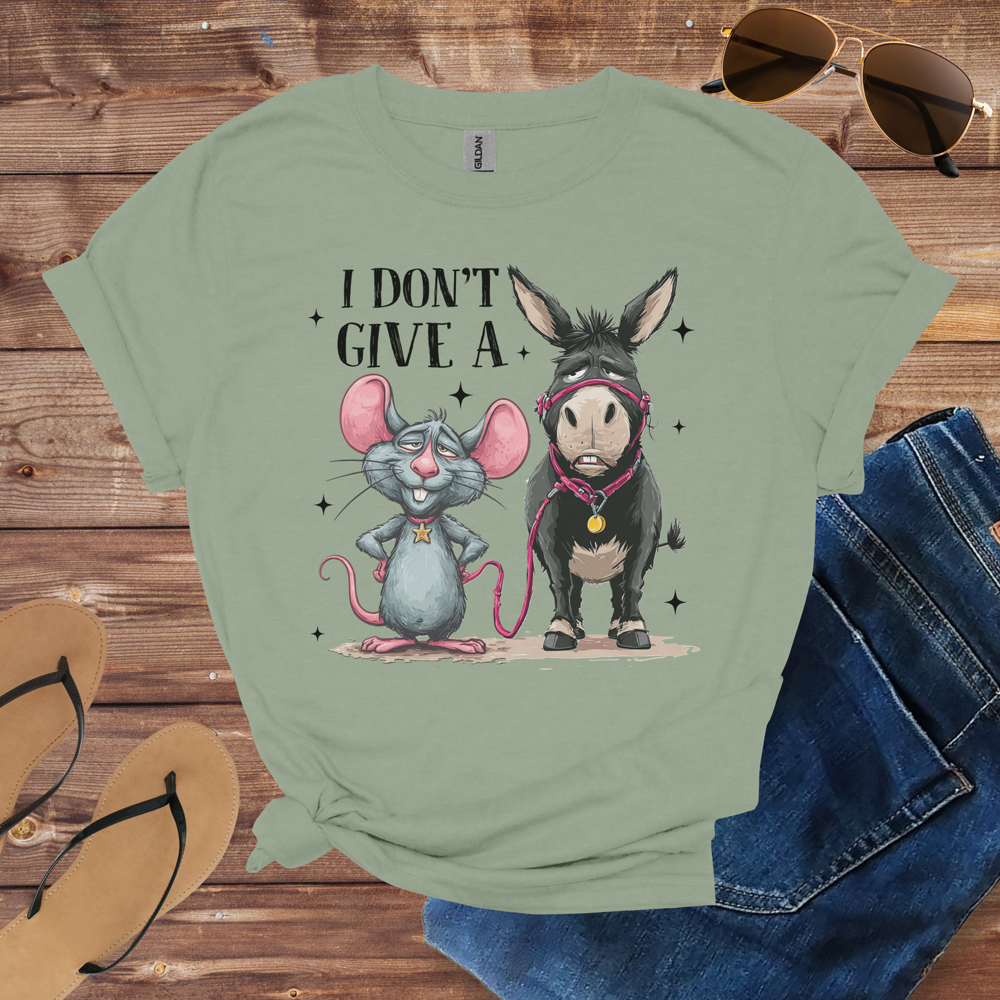Donkey And Mouse Shirt