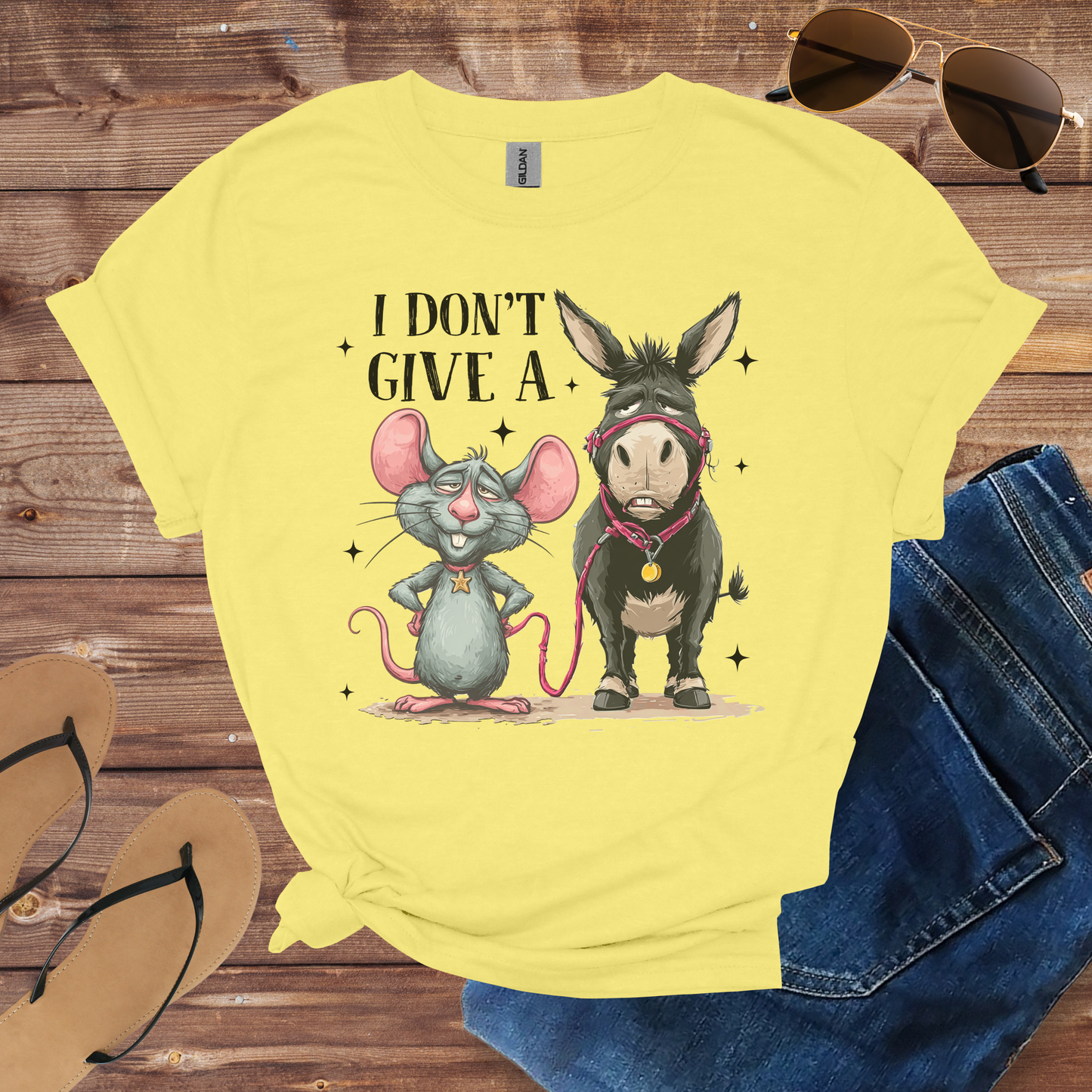 Donkey And Mouse Shirt