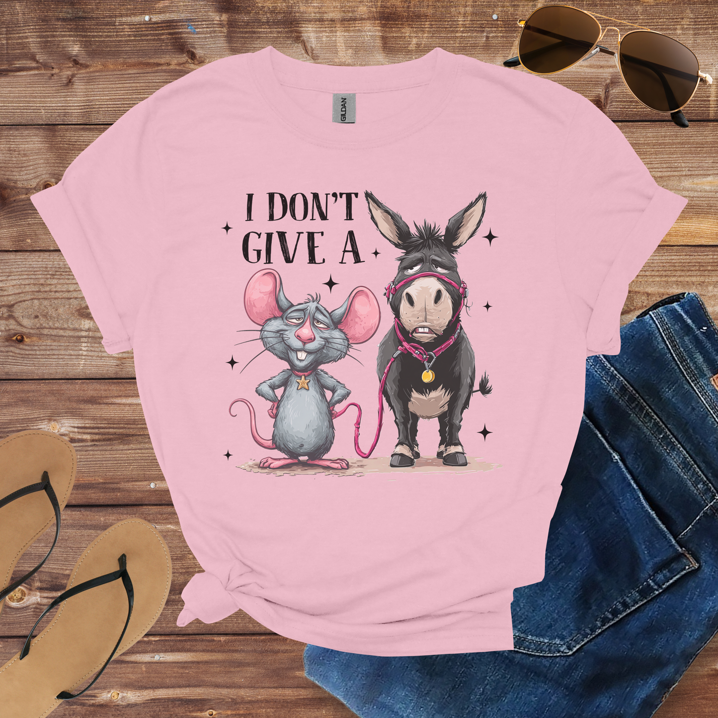 Donkey And Mouse Shirt
