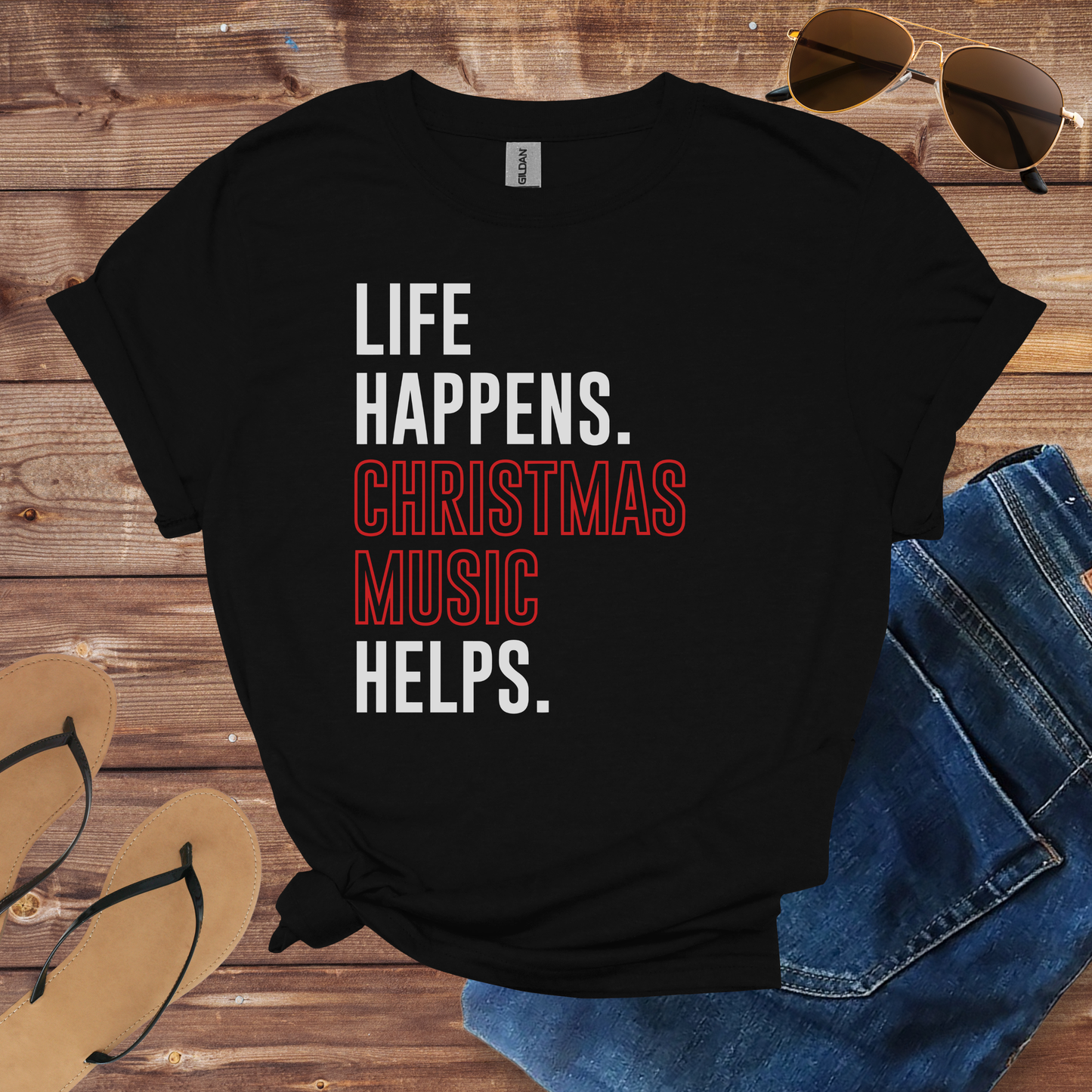 Christmas Music Helps Shirt