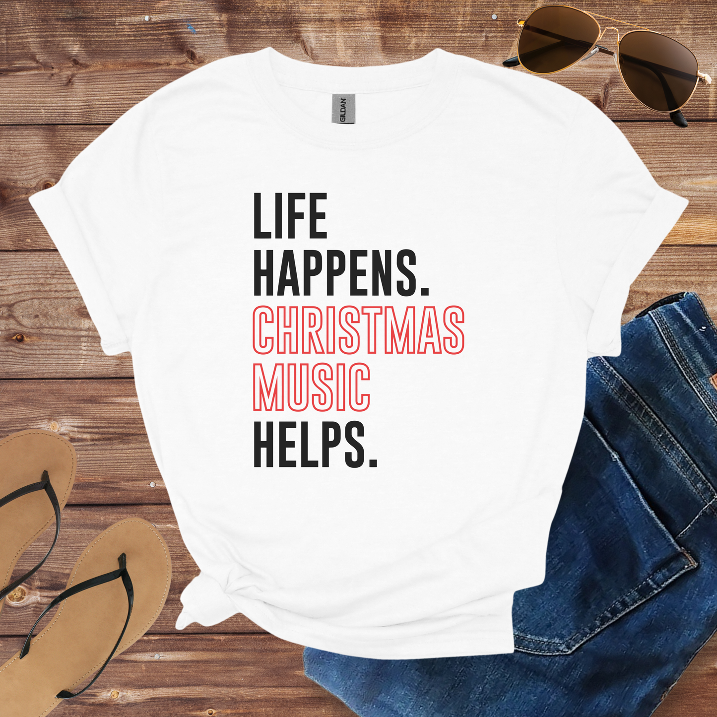 Christmas Music Helps Shirt