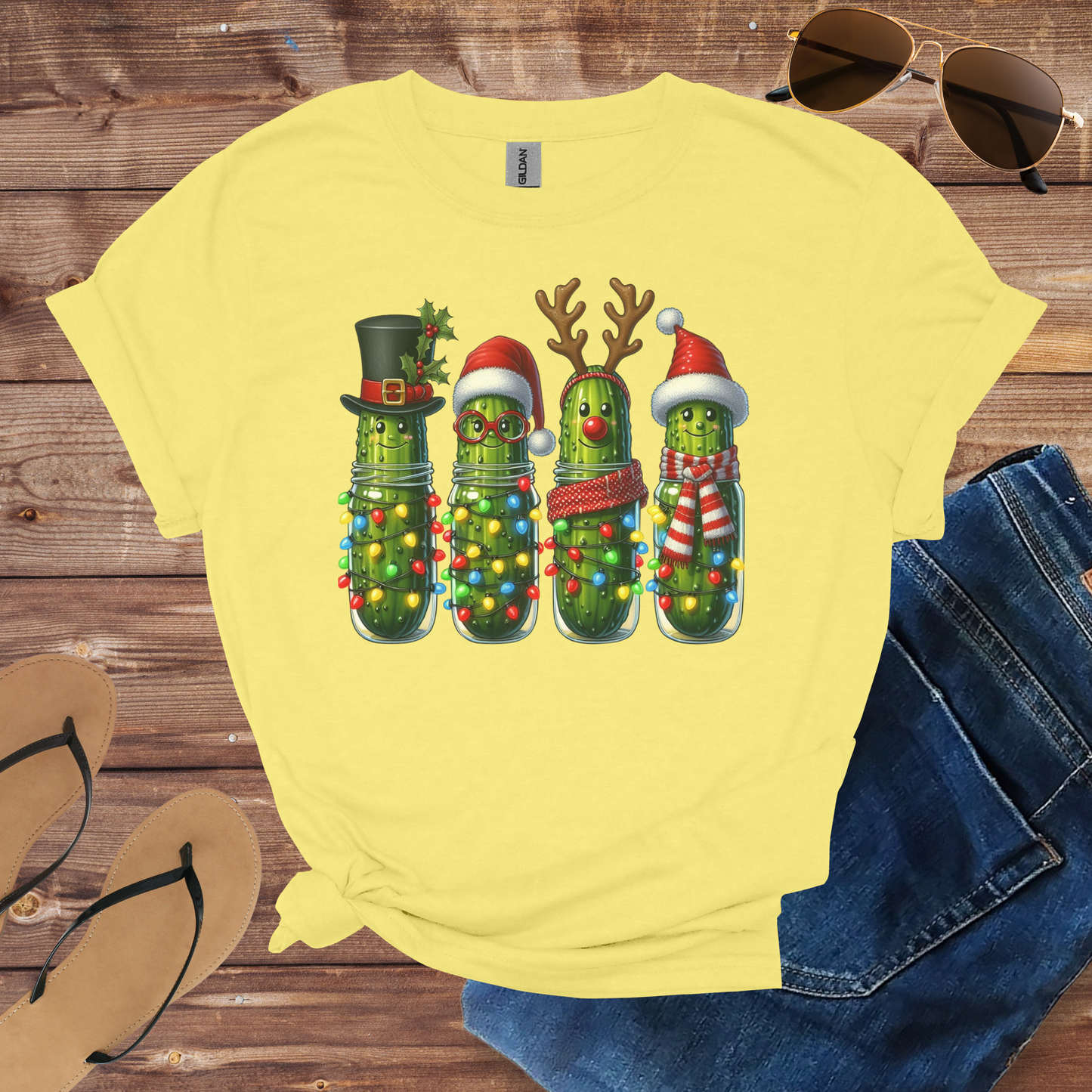 Christmas Pickle Light Shirt