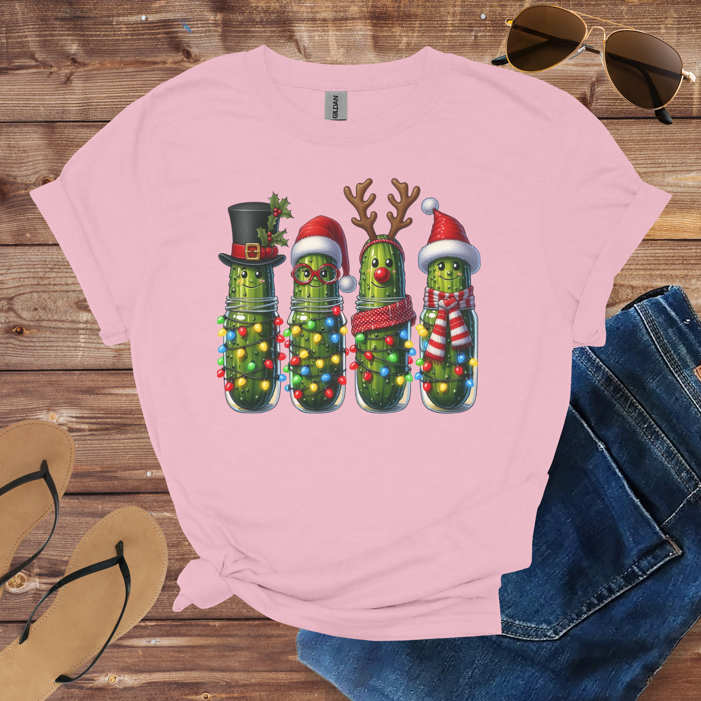 Christmas Pickle Light Shirt