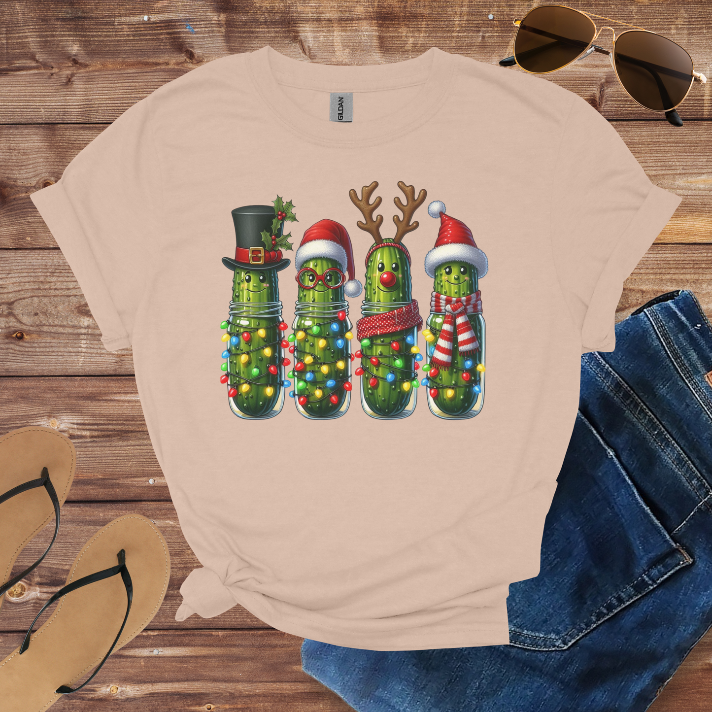 Christmas Pickle Light Shirt