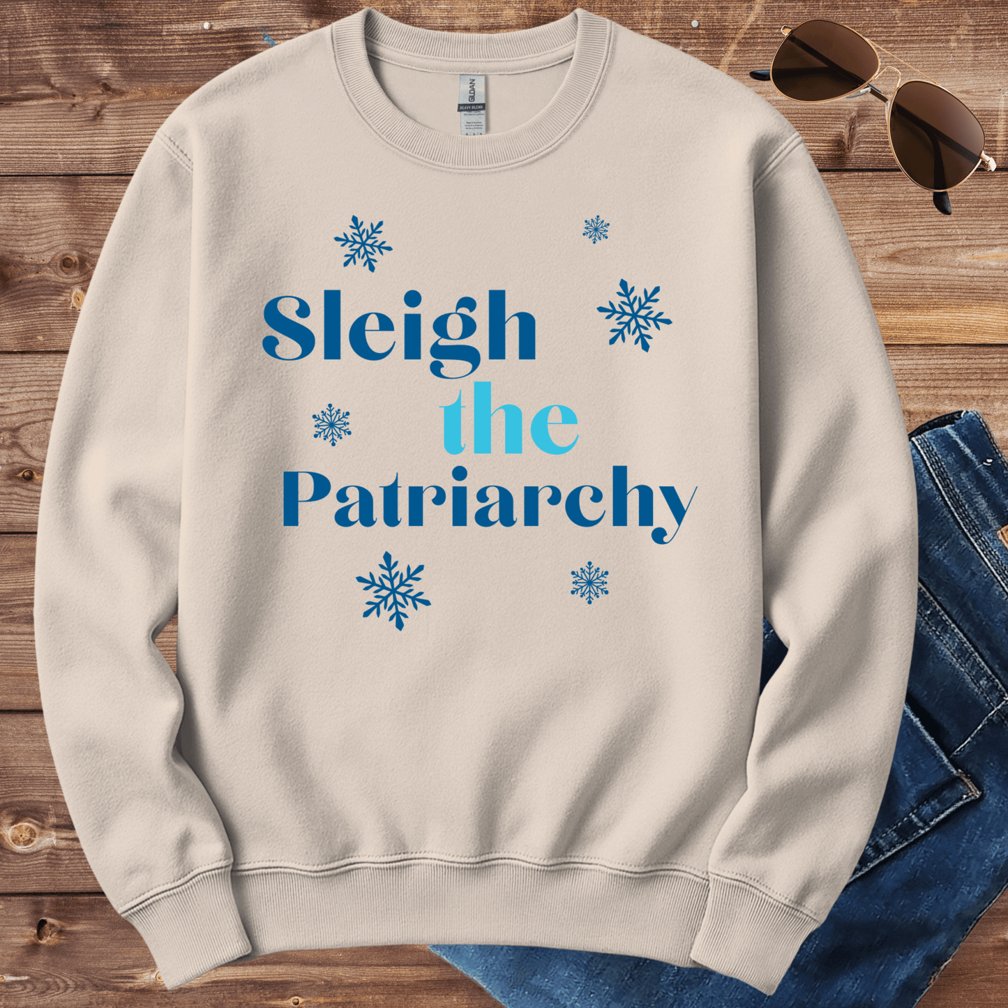 Sleigh The Patriarchy Crewneck