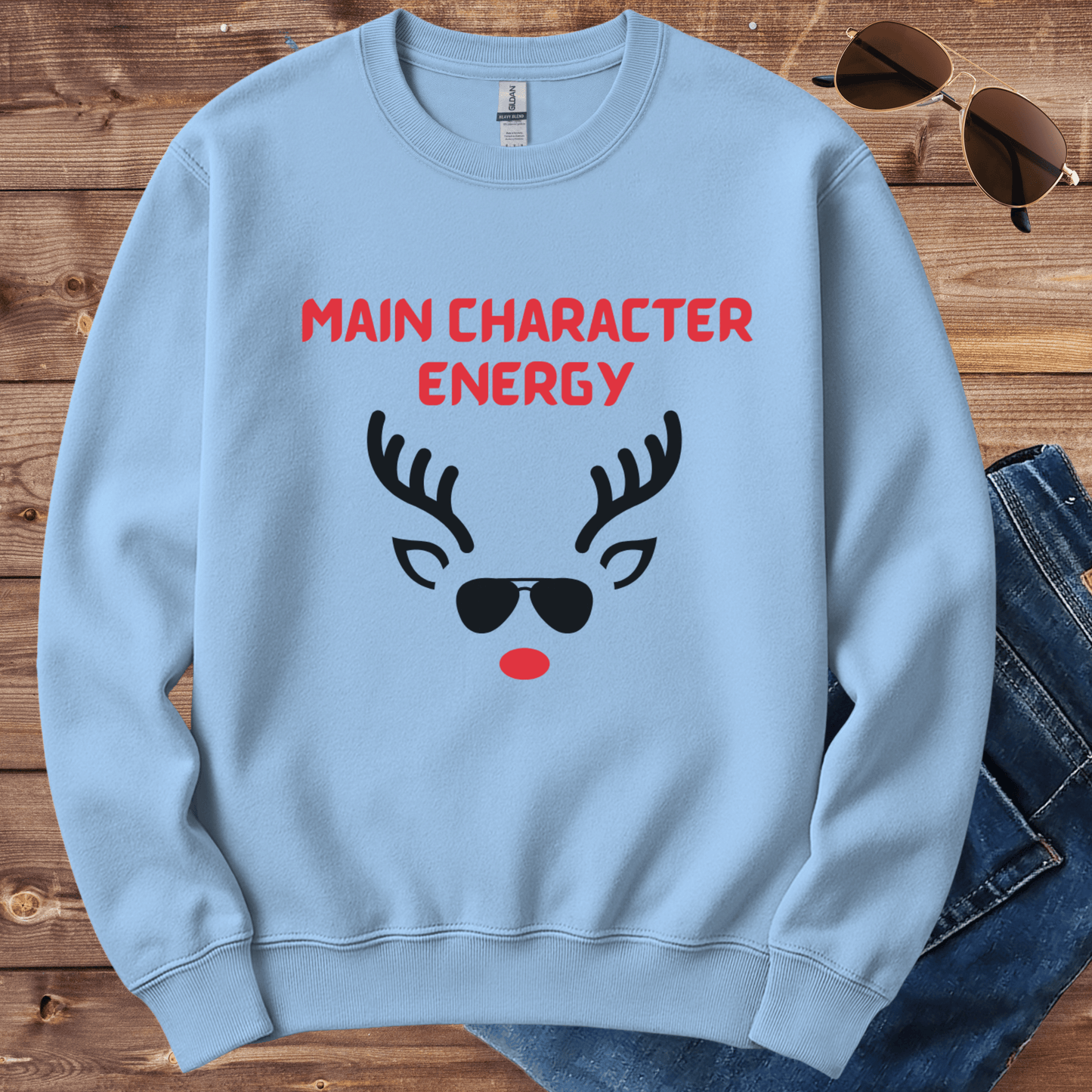 Main Character Energy Crewneck
