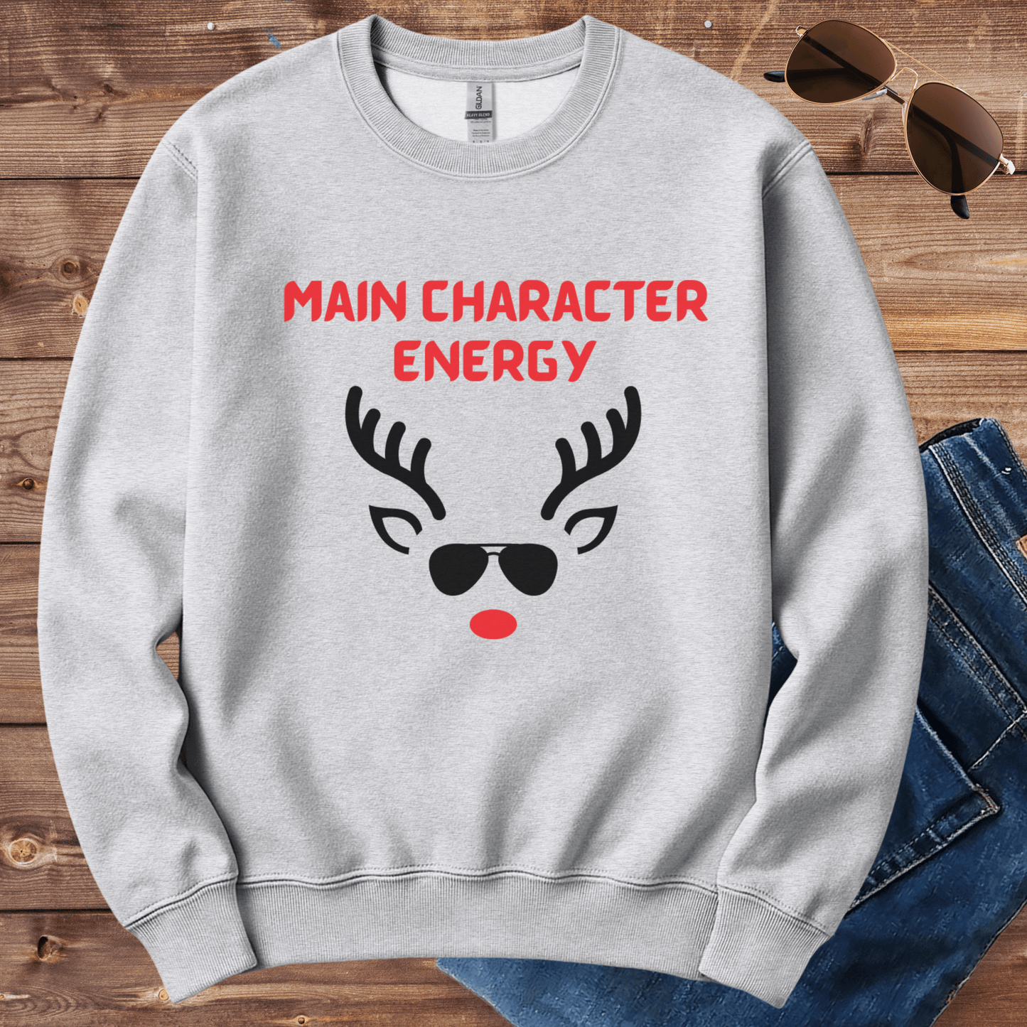 Main Character Energy Crewneck
