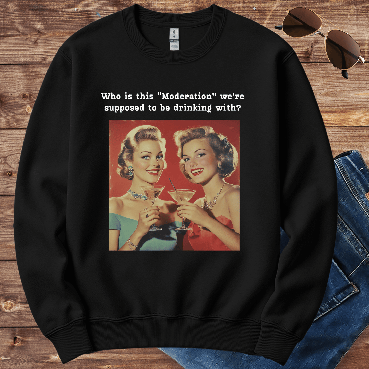 Girls Night Out Crewneck