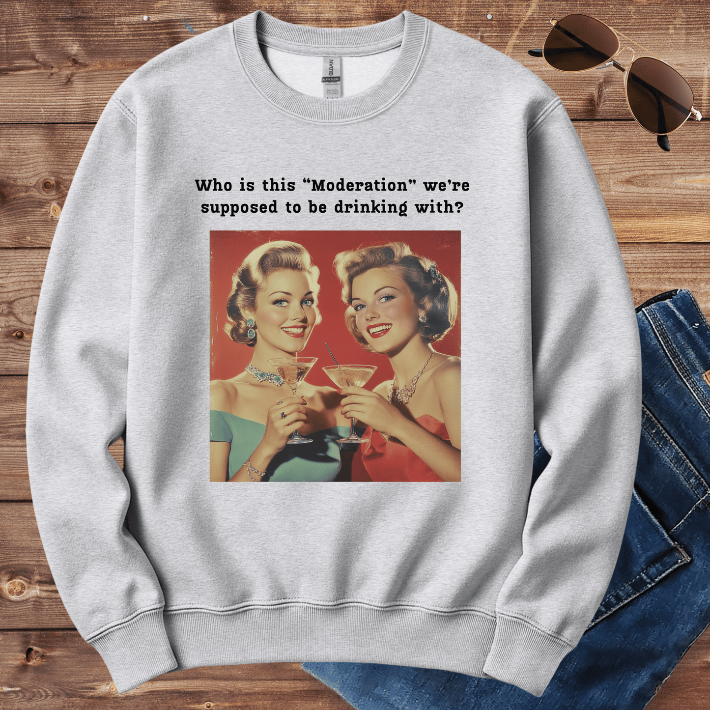 Girls Night Out Crewneck