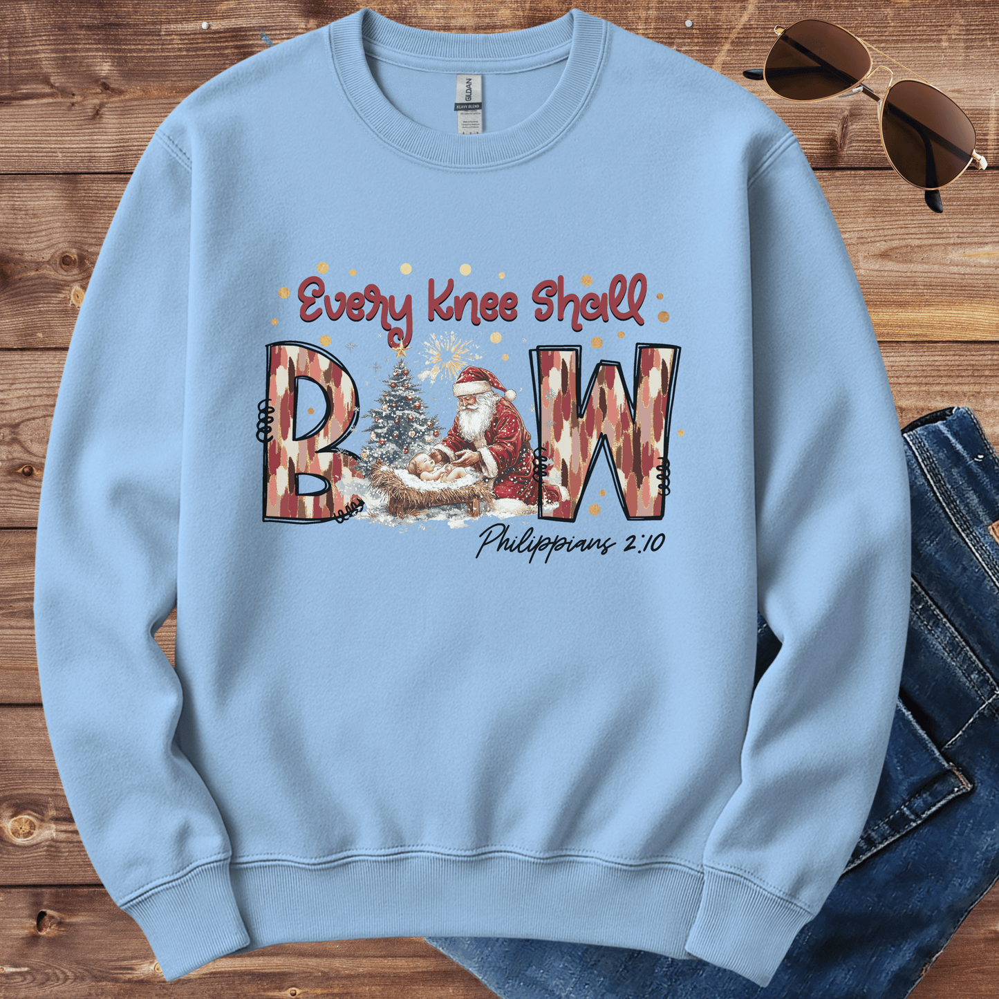 Every Knee Shall Bow Crewneck
