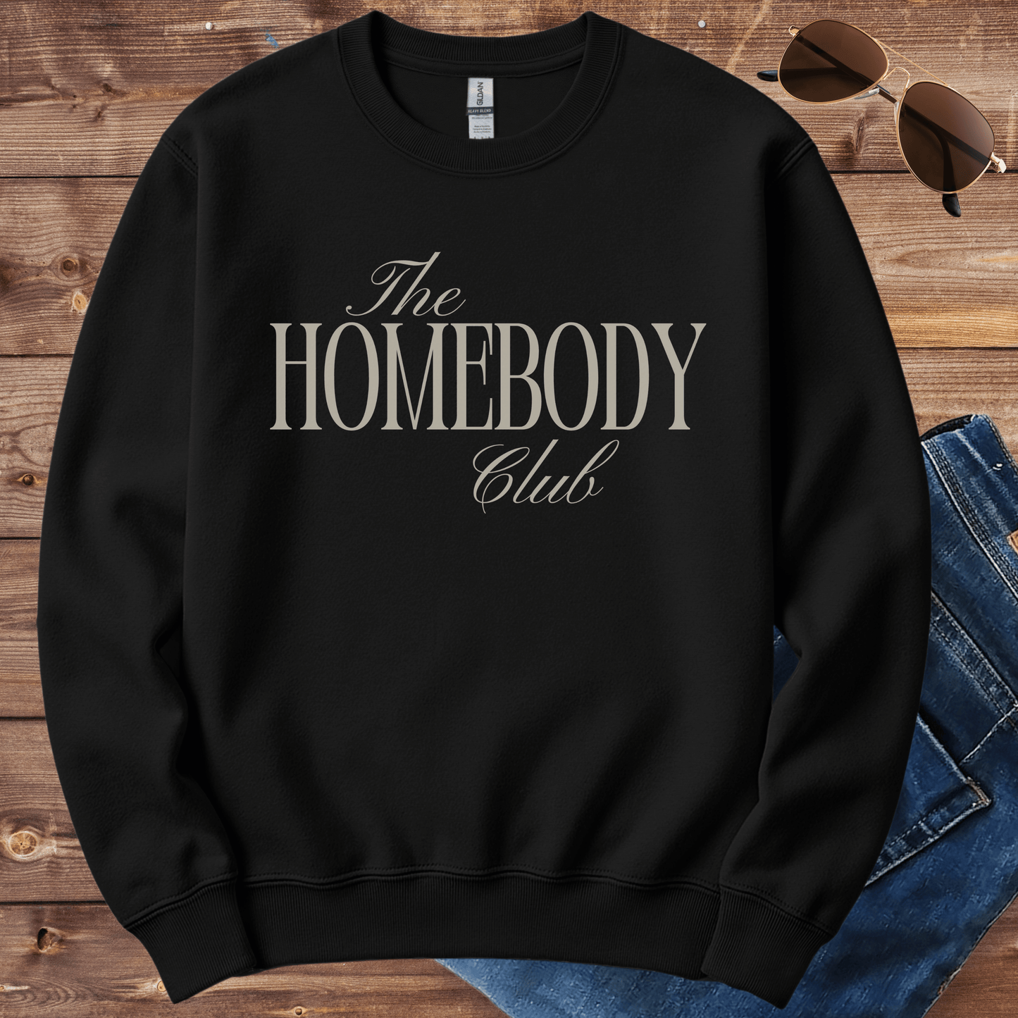 The Homebody Club Crewneck