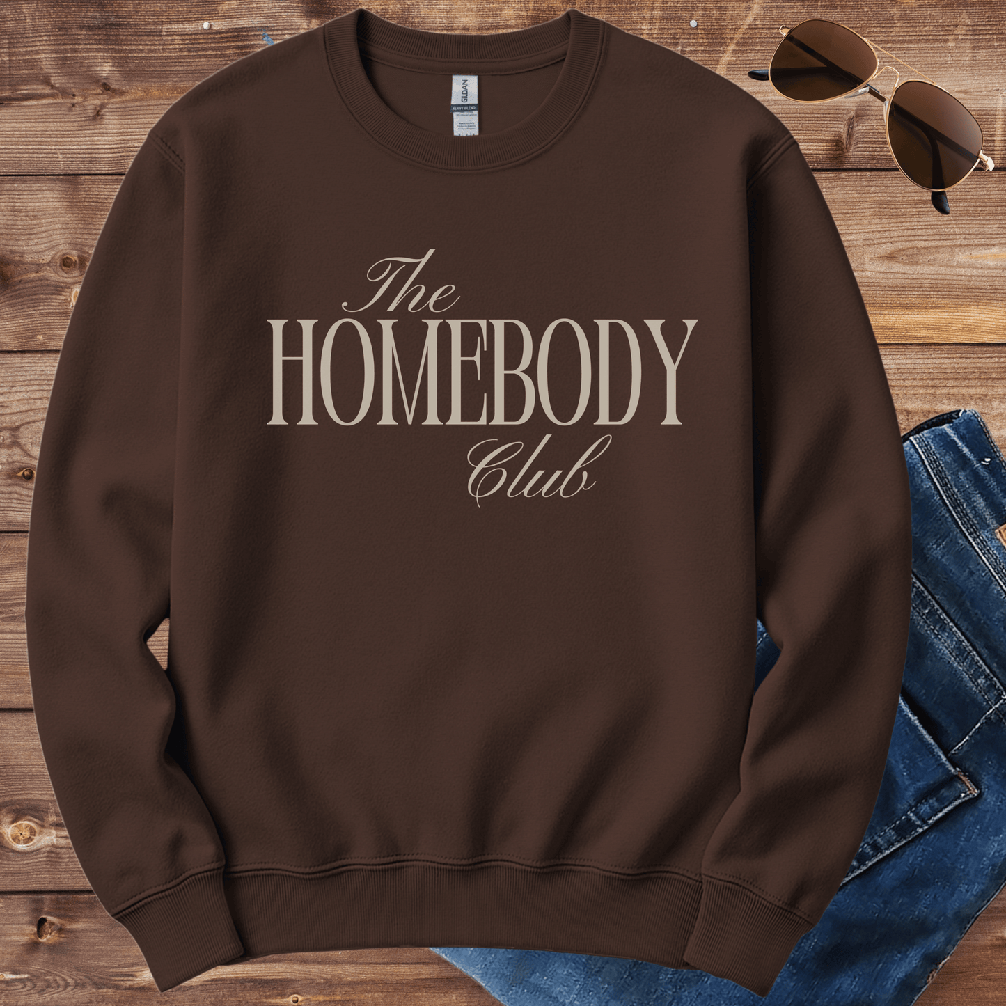 The Homebody Club Crewneck