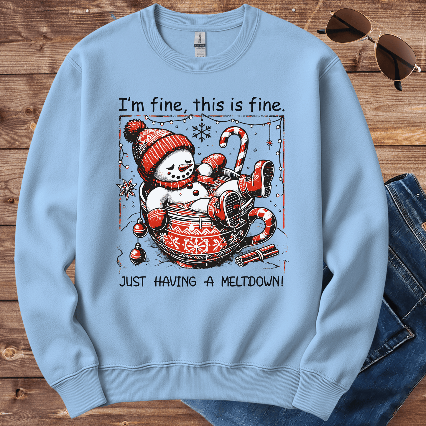 Just Having A Meltdown Crewneck