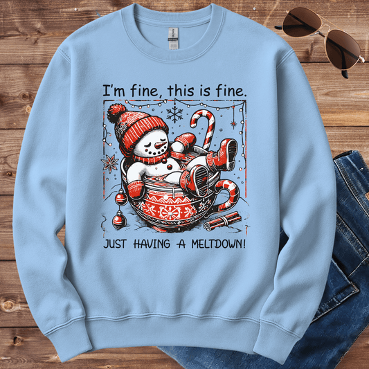 Just Having A Meltdown Crewneck