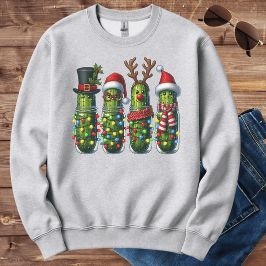 Christmas Pickle Light Crewneck