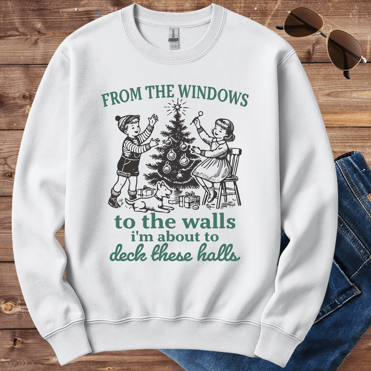 Deck These Halls Crewneck