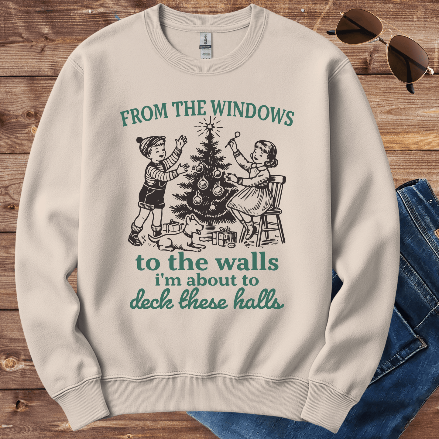 Deck These Halls Crewneck
