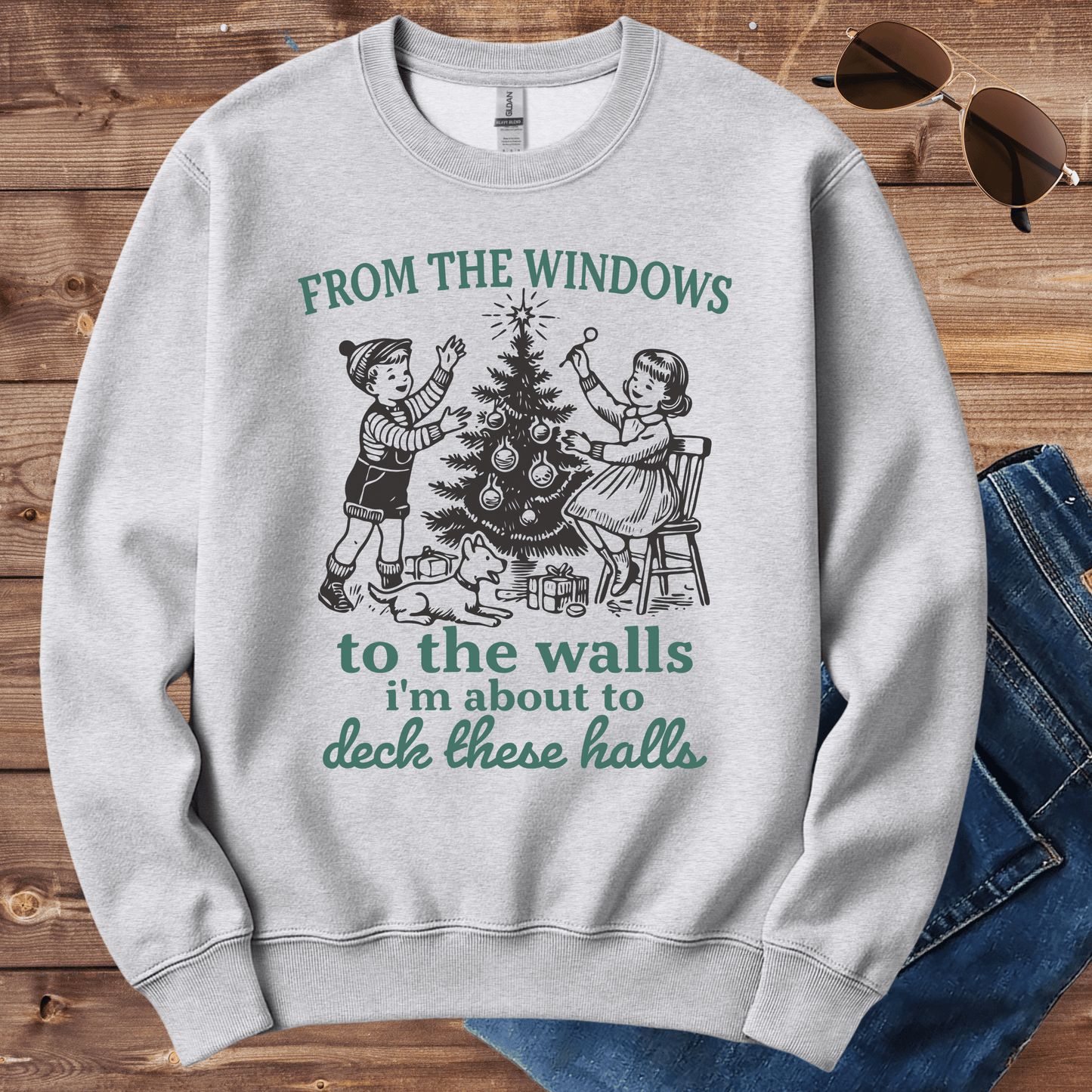 Deck These Halls Crewneck