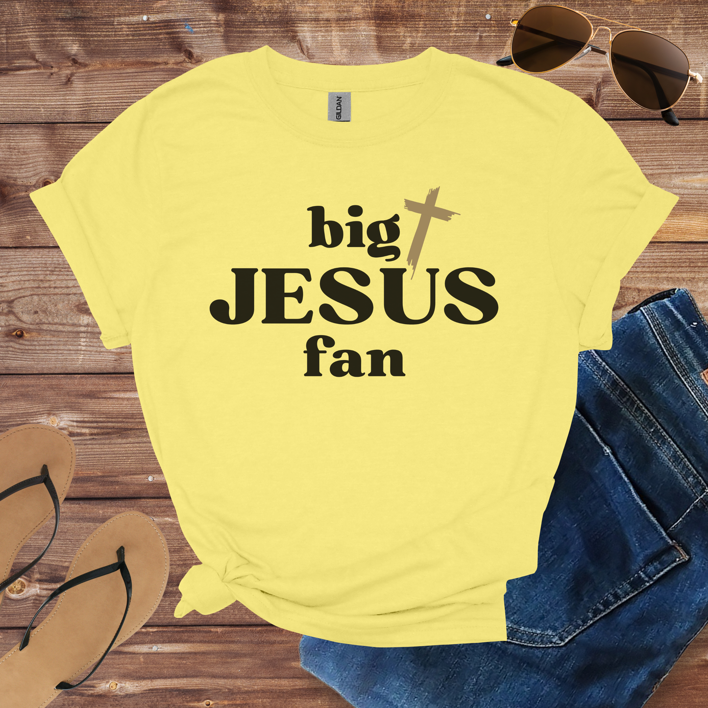 Big Jesus Fan Shirt
