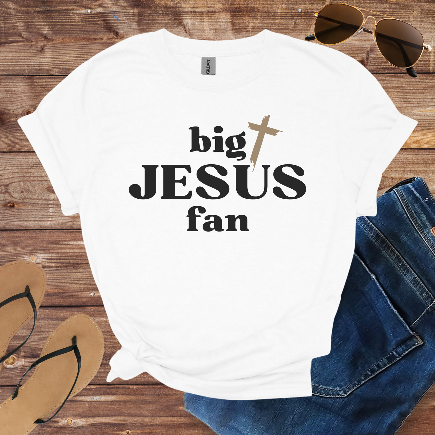 Big Jesus Fan Shirt