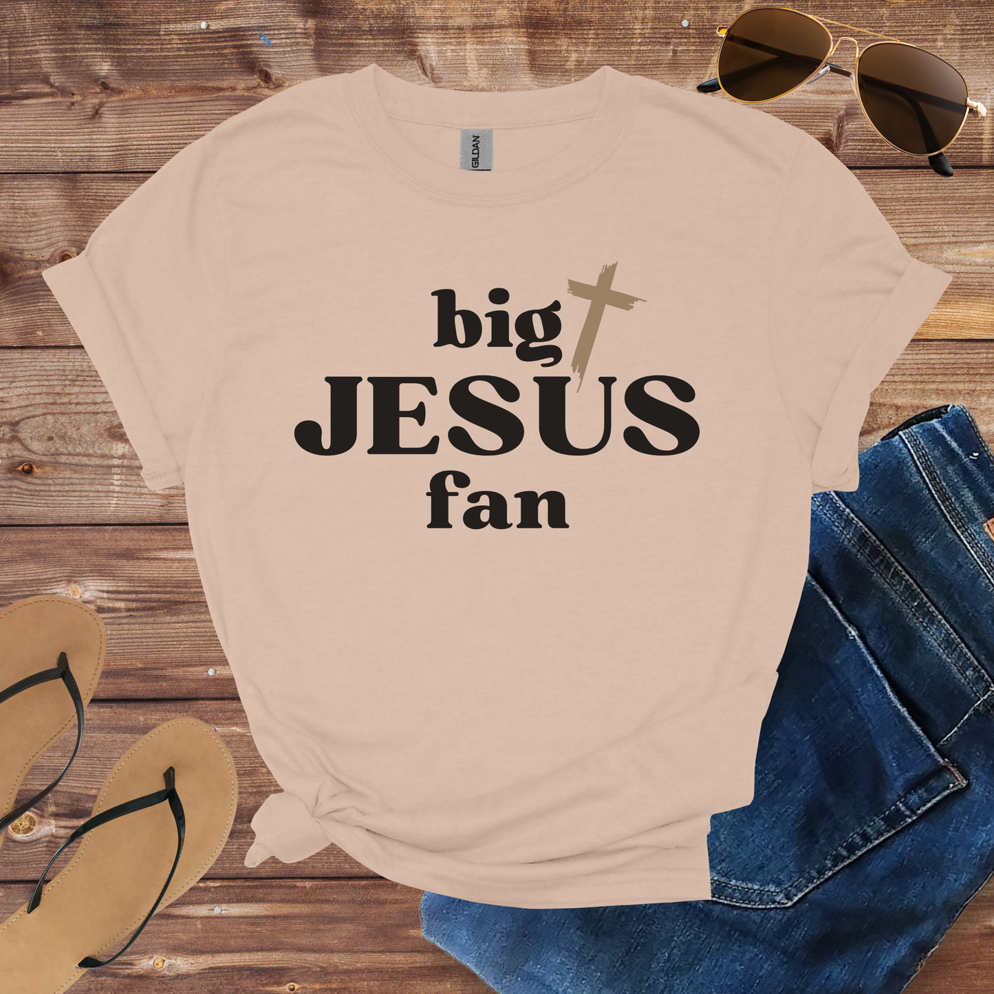 Big Jesus Fan Shirt