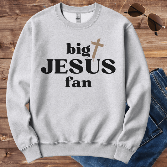 Big Jesus Fan Crewneck