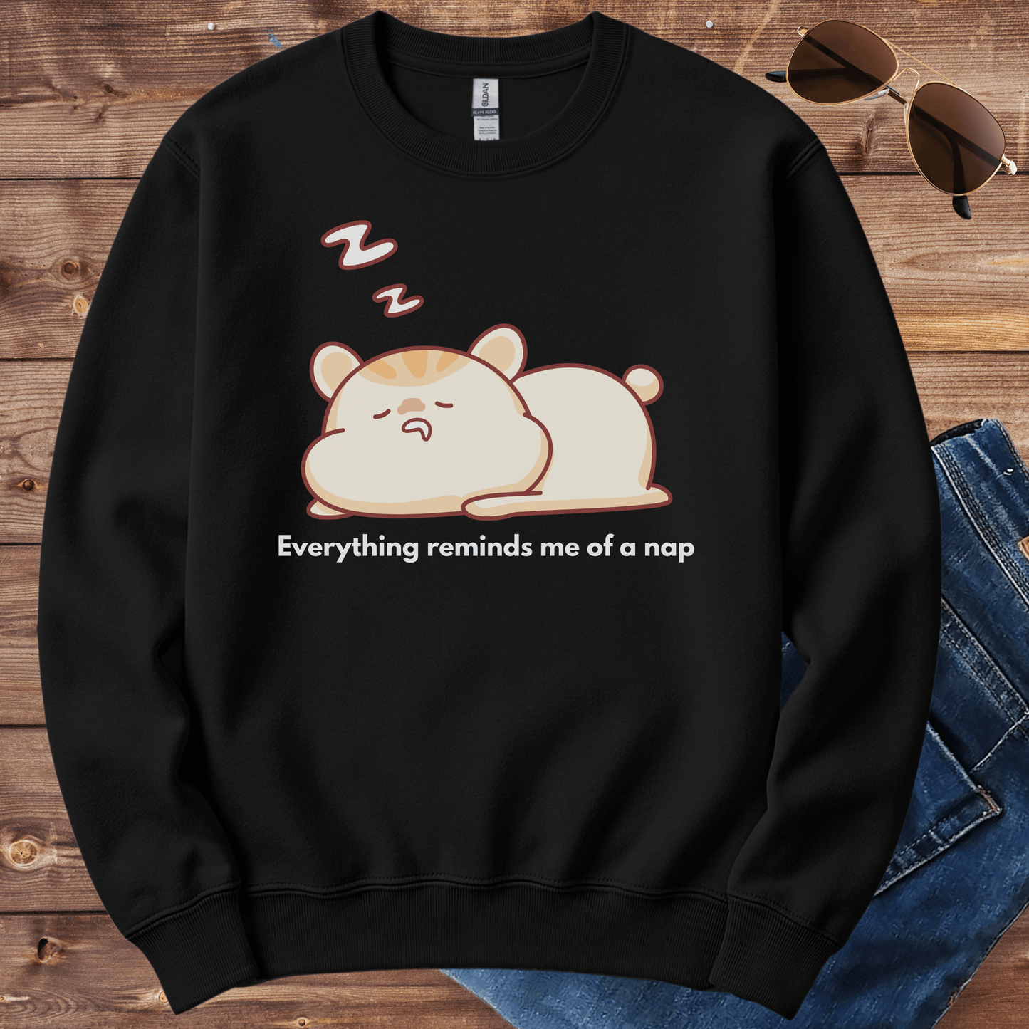 Reminds Me For Nap Crewneck