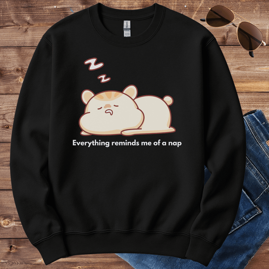Reminds Me For Nap Crewneck