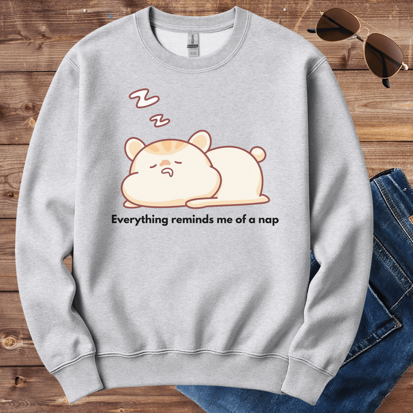 Reminds Me For Nap Crewneck