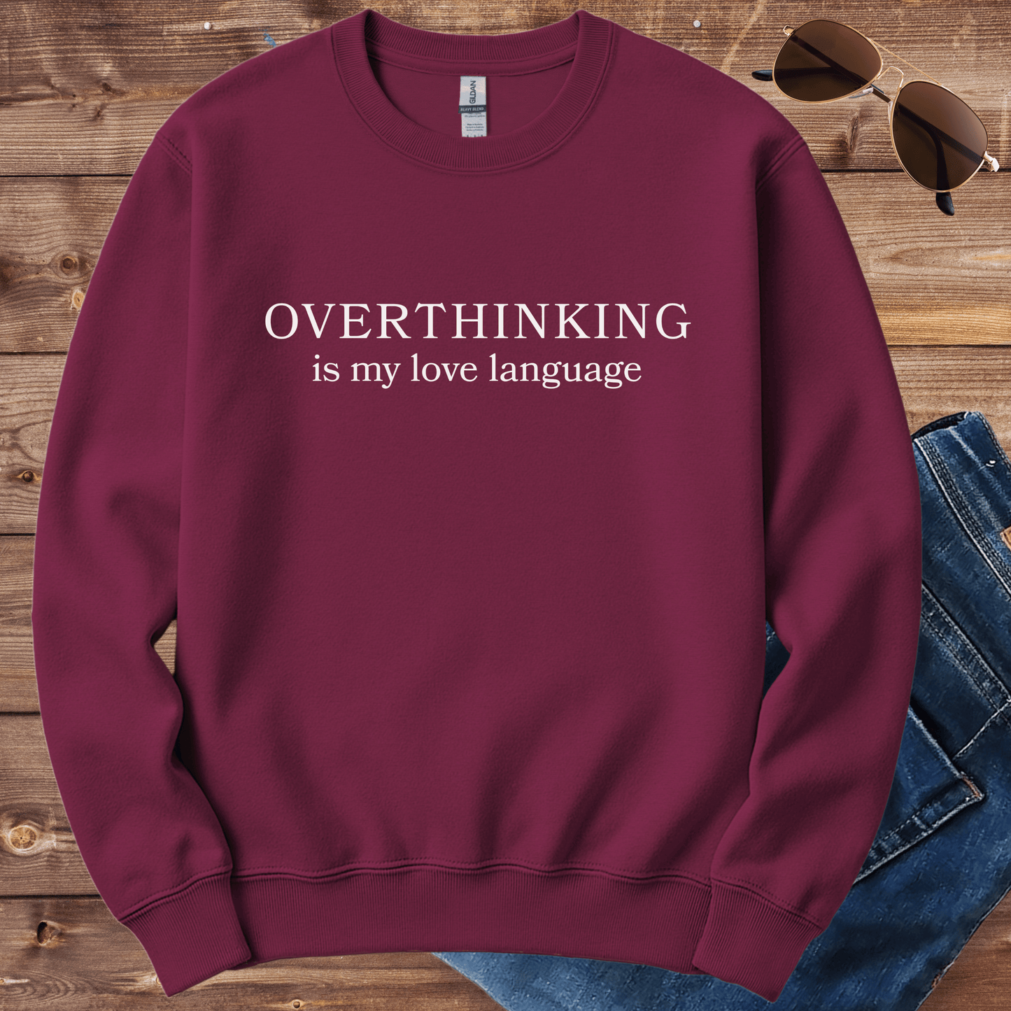 Overthinking Crewneck
