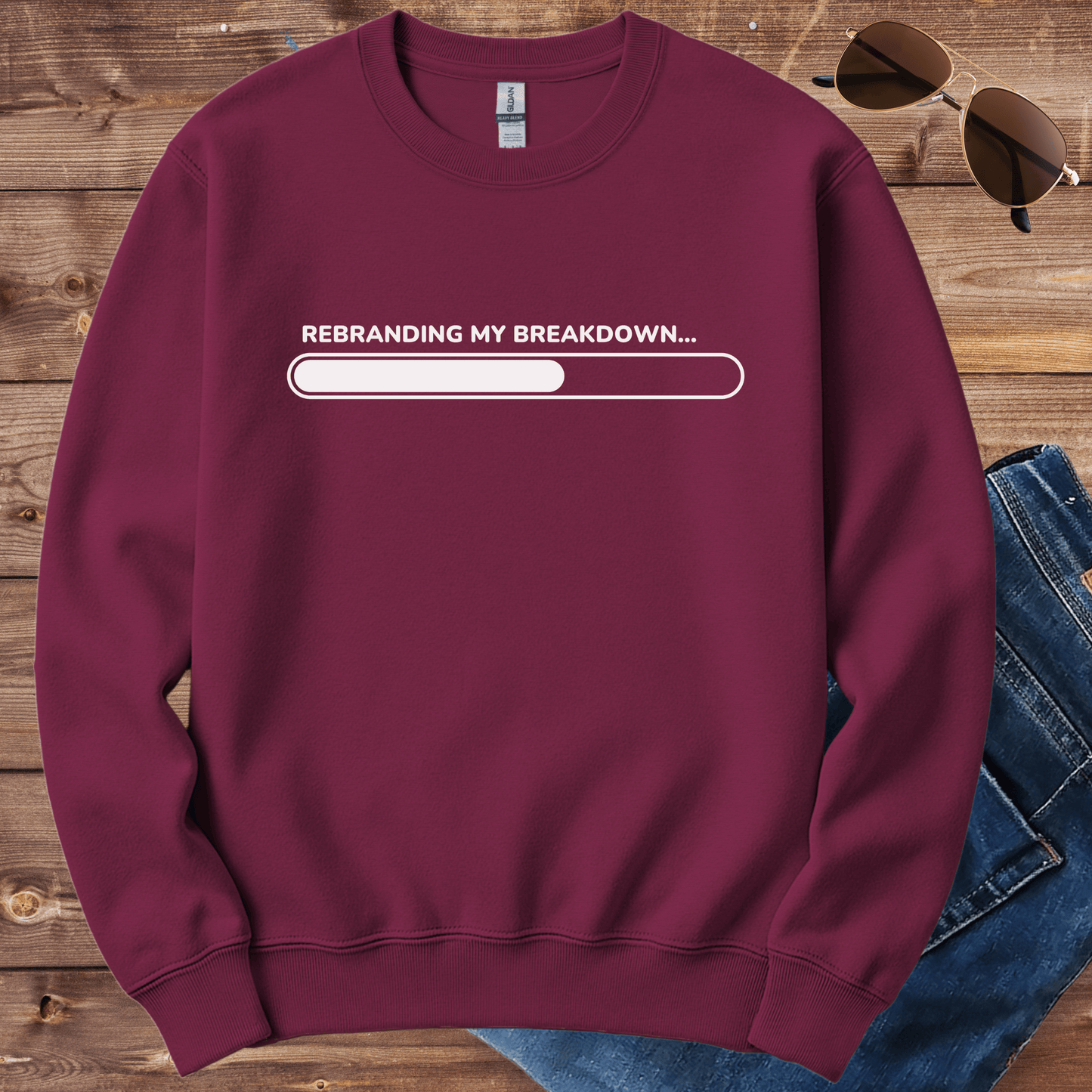 Rebranding My Breakdown Crewneck