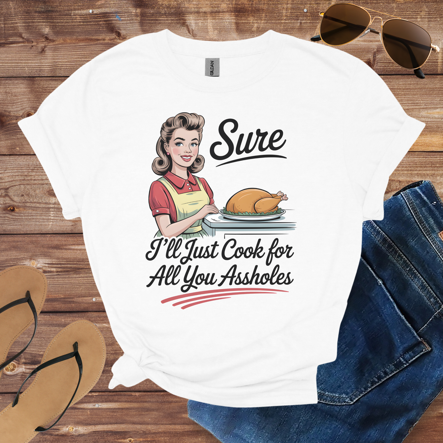 Cooking Chaos Mom Shirt