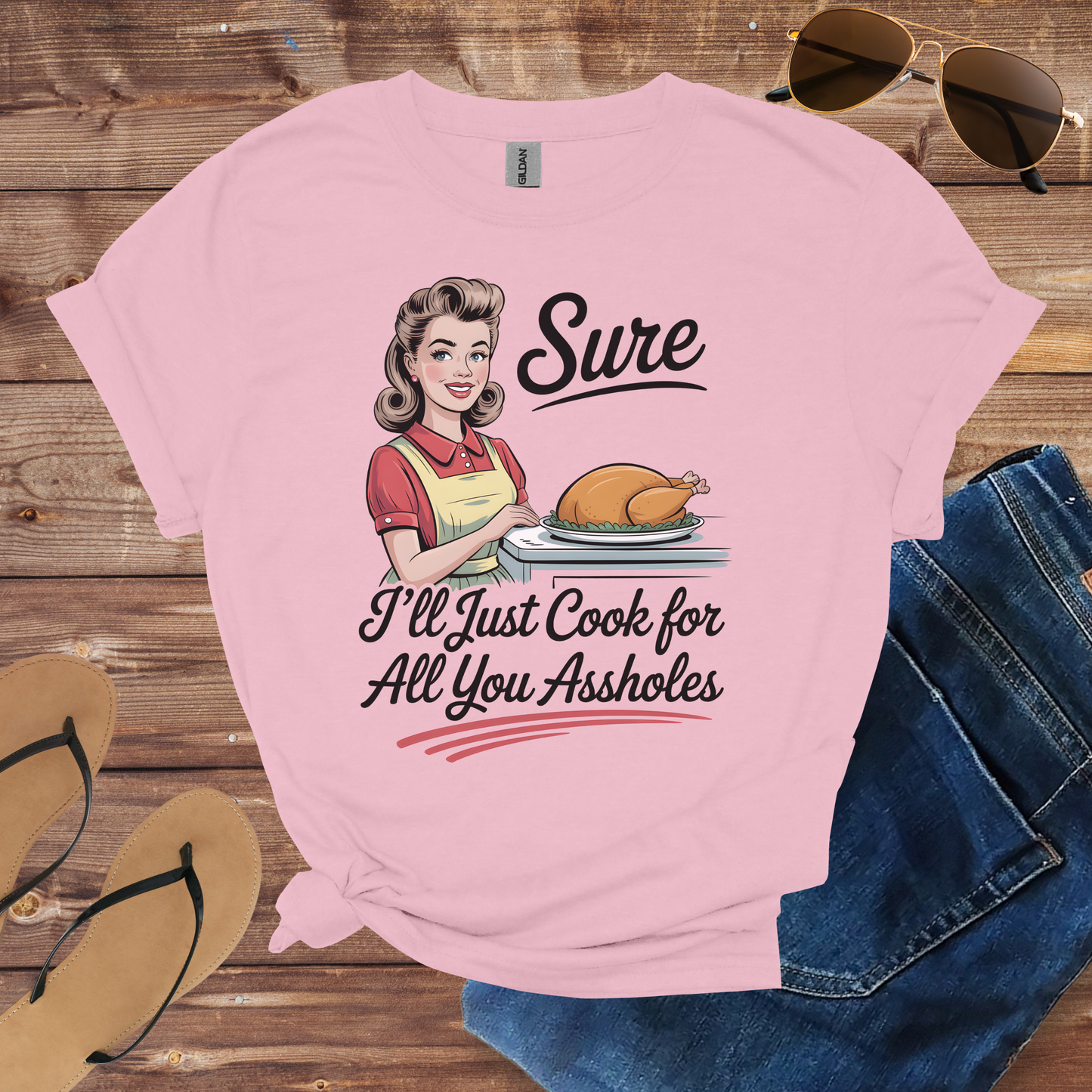 Cooking Chaos Mom Shirt