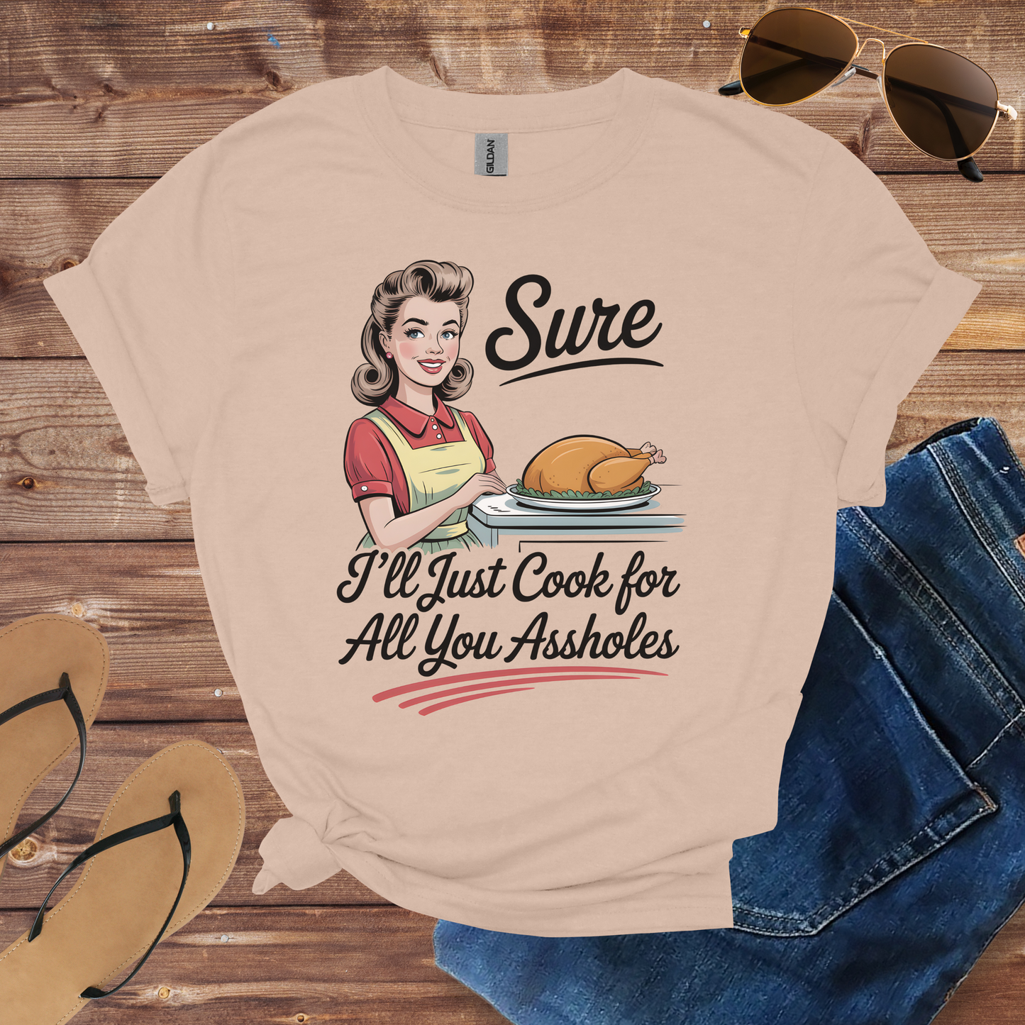 Cooking Chaos Mom Shirt