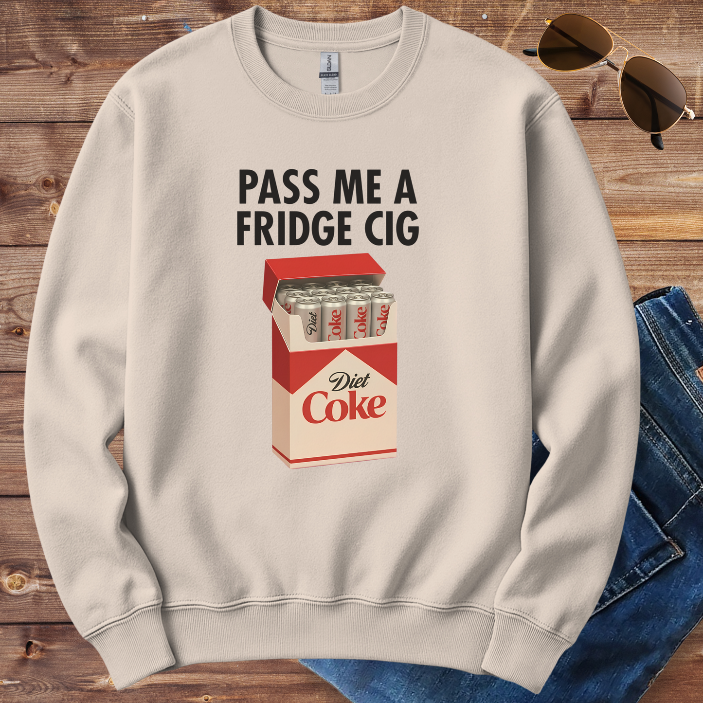 Fridge Cig Break Crewneck